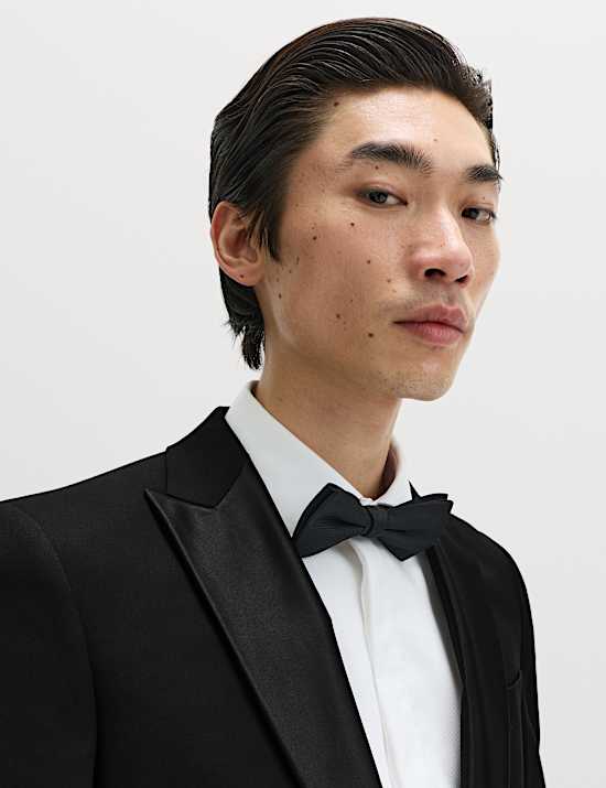 Skinny Fit Stretch Tuxedo Jacket