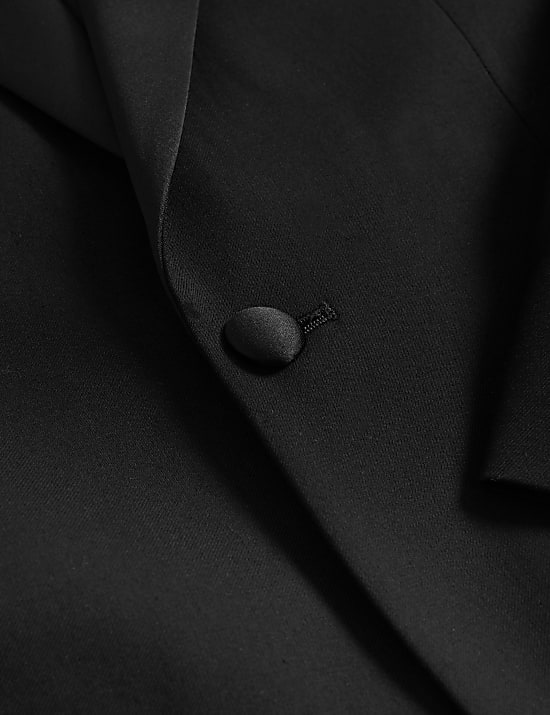 Smokingjasje met stretch en normale pasvorm