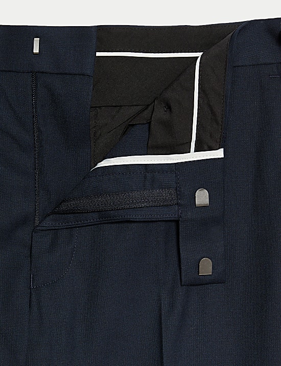 Slim Fit Stretch Tuxedo Trousers