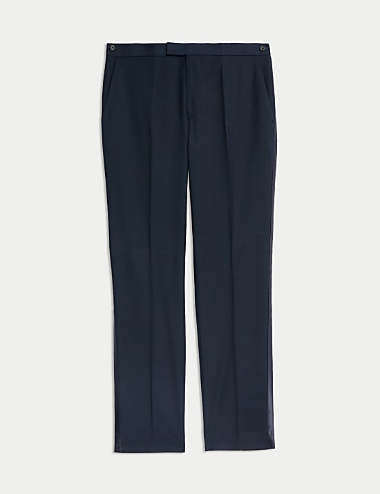 Slim Fit Stretch Tuxedo Trousers