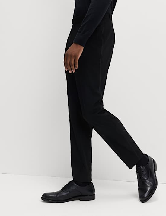 Slim Fit Stretch Tuxedo Trousers