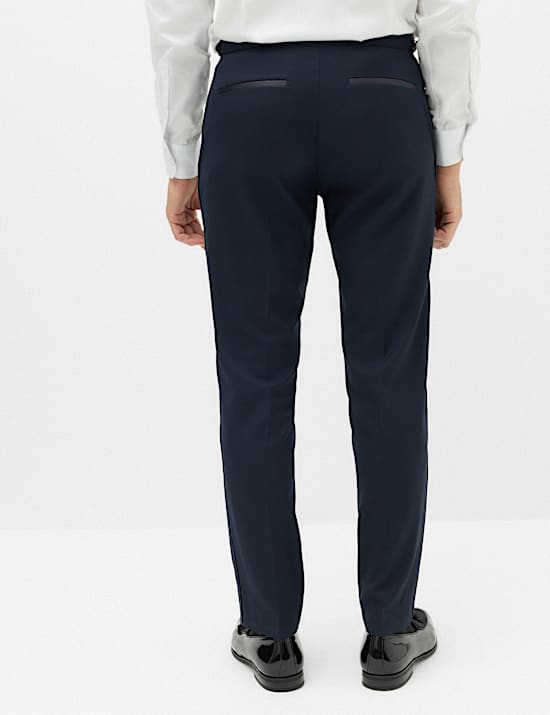 Tailored Fit Tipped Tuxedo Trousers