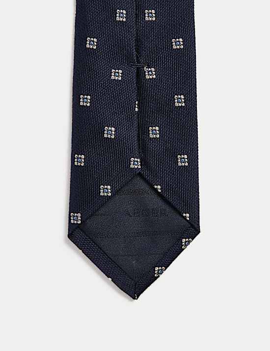 Geometric Silk Rich Tie
