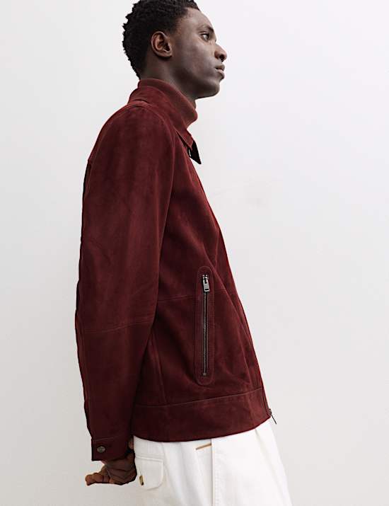 Veste Harrington en cuir