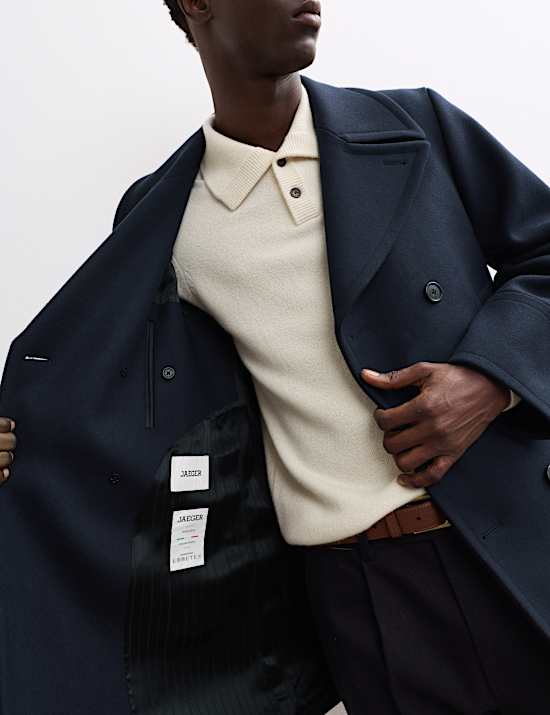 Italian Wool Revere Peacoat