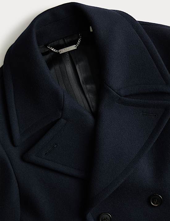 Italian Wool Revere Peacoat