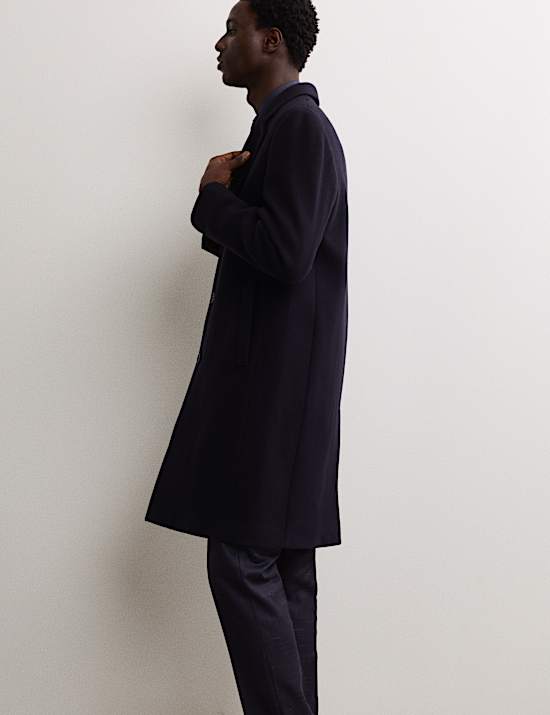 Italian Wool Revere Coat