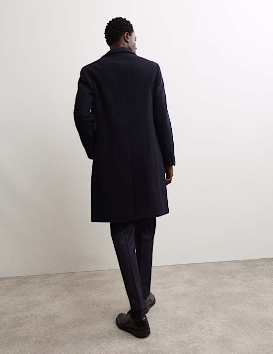 Italian Wool Revere Coat