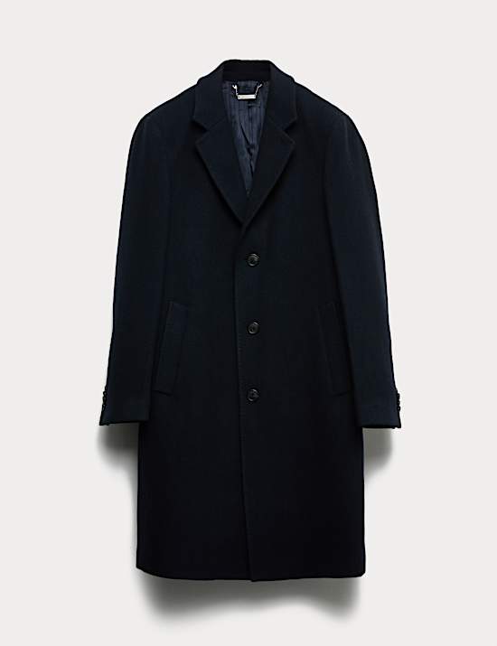 Italian Wool Revere Coat