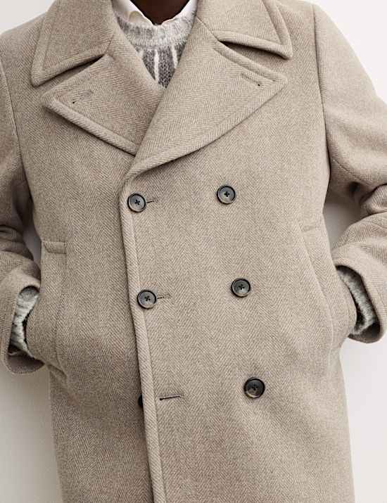Italian Wool Revere Peacoat