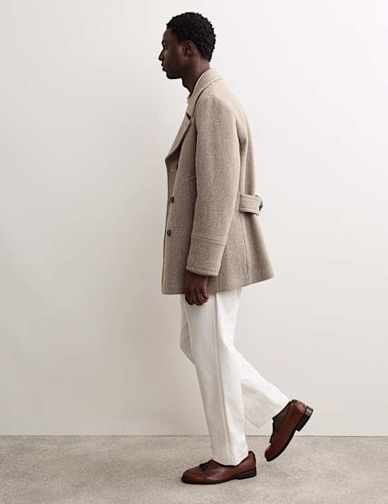 Italian Wool Revere Peacoat