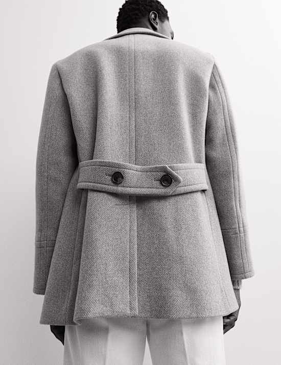 Italian Wool Revere Peacoat