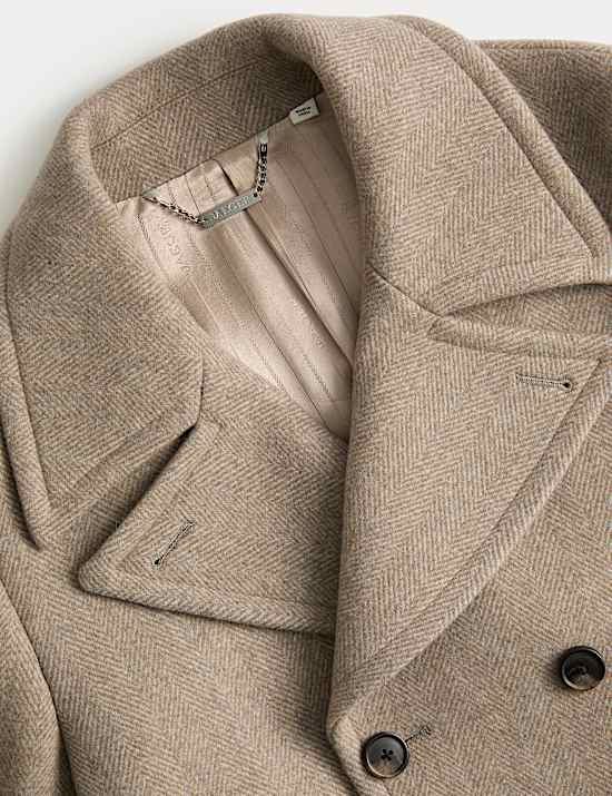 Italian Wool Revere Peacoat