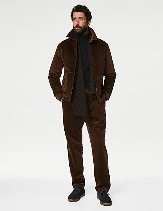 ז'קט הרינגטון מבד קורדרוי