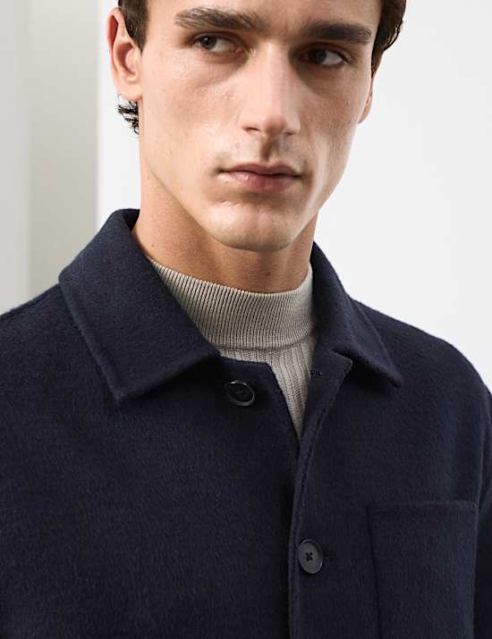 Wool Blend Chore Jacket