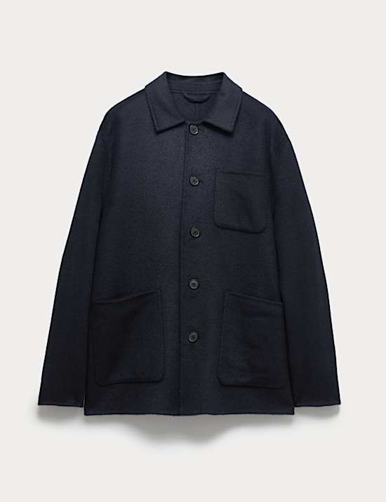 Wool Blend Chore Jacket