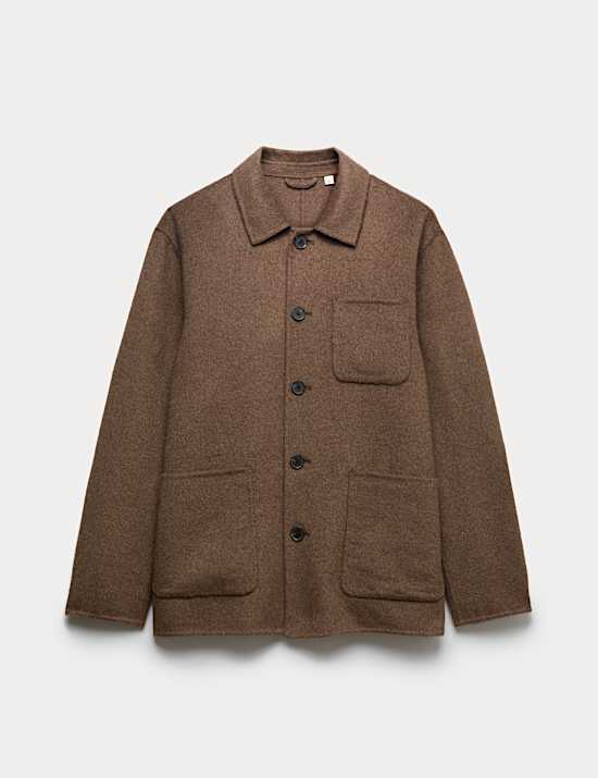 Wool Blend Chore Jacket