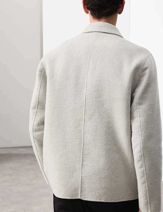 Wool Blend Chore Jacket