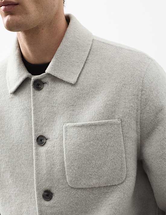 Wool Blend Chore Jacket