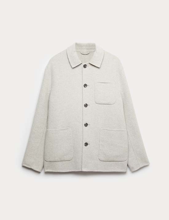 Wool Blend Chore Jacket