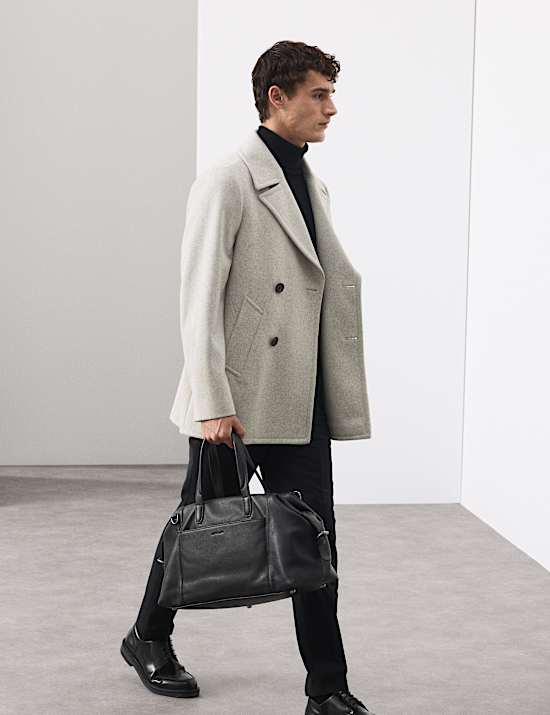 Wool Rich Peacoat