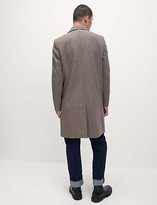 Παλτό με γυριστό γιακά