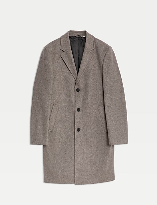 Παλτό με γυριστό γιακά