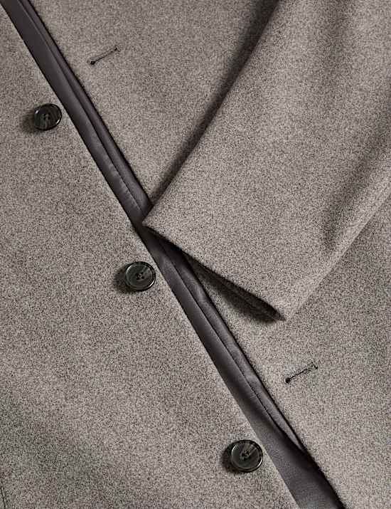 Funnel Neck Overcoat