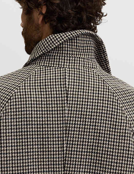 Autojas met textuurdessin, met wol