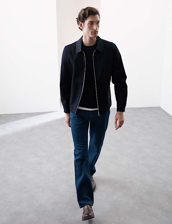 Pure Cotton Harrington Jacket