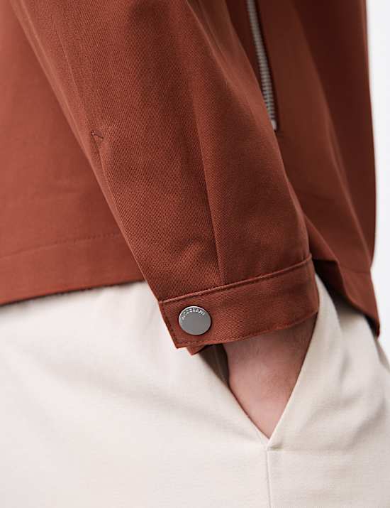 Pure Cotton Harrington Jacket