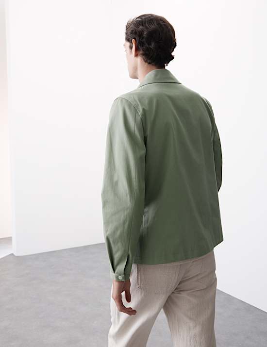 Pure Cotton Harrington Jacket