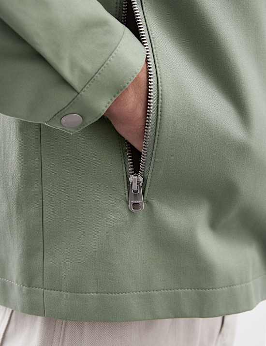 Pure Cotton Harrington Jacket