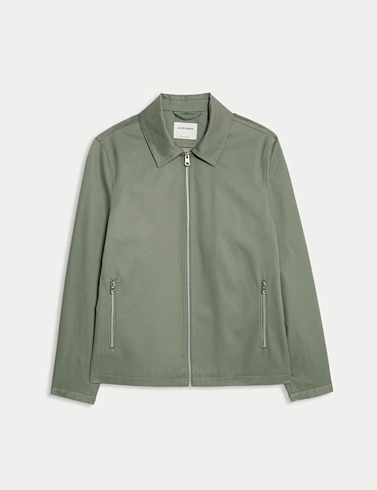 Pure Cotton Harrington Jacket