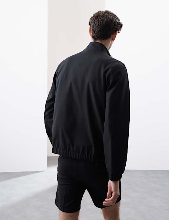 Funnel Neck 360 Flex Bomber Jacket