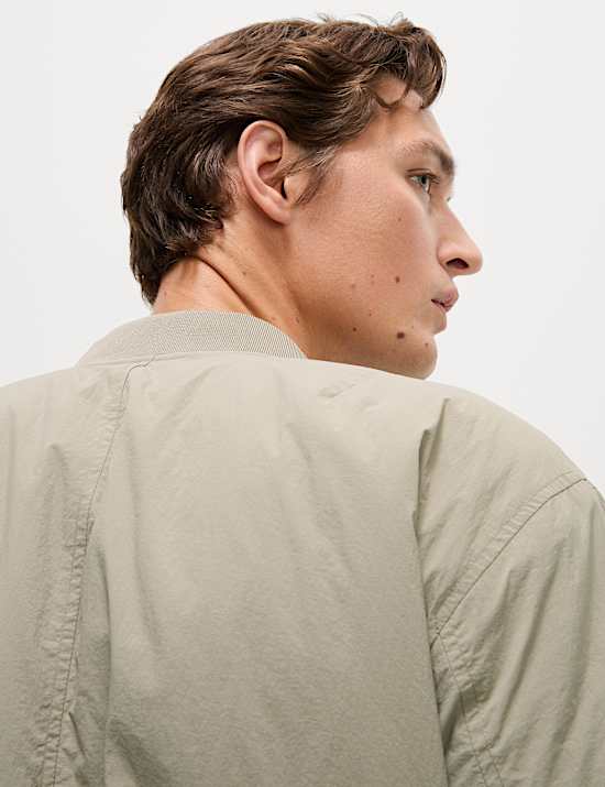 Padded Bomber Jacket