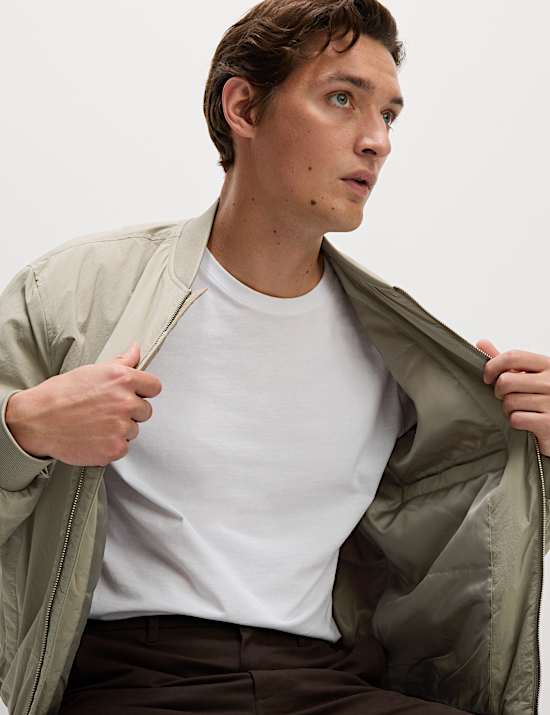 Padded Bomber Jacket