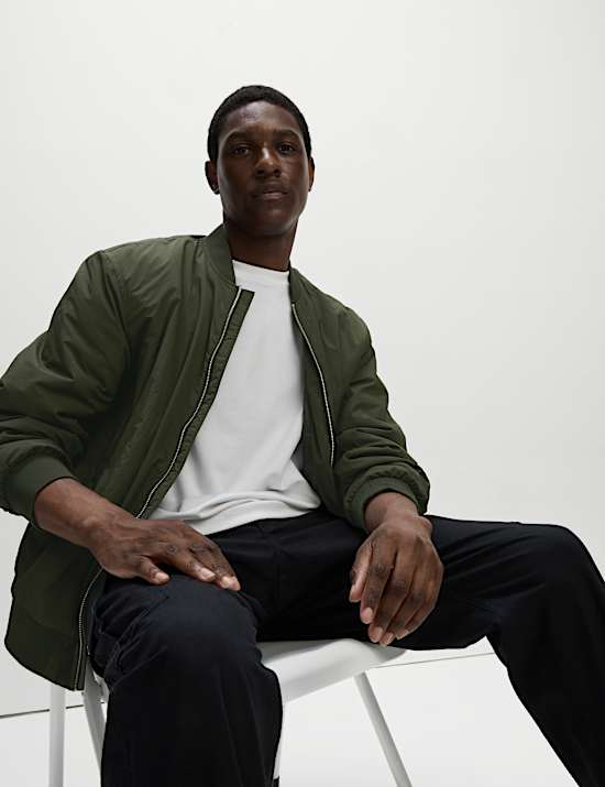 Padded Bomber Jacket