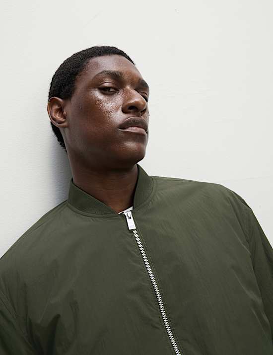 Padded Bomber Jacket