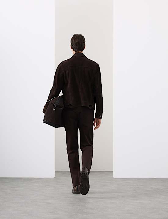 Suede Trucker Jacket