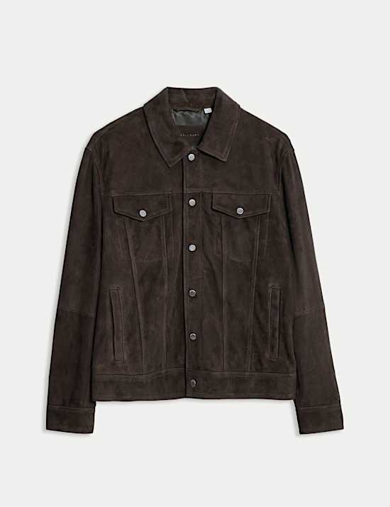 Suede Trucker Jacket