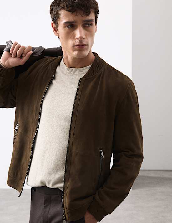 Blouson en daim
