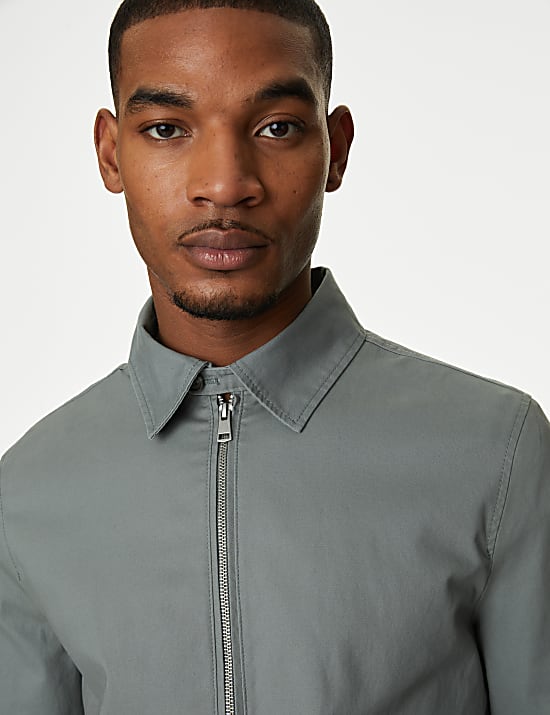 Cotton Rich Harrington Jacket