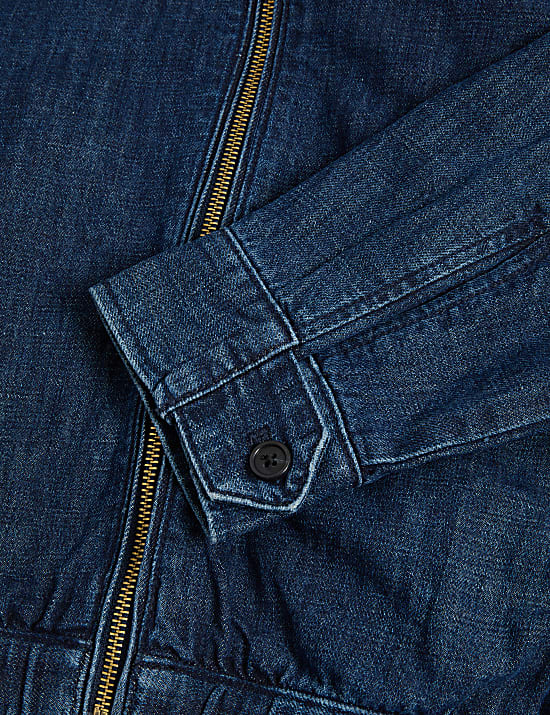 Denim Harrington Jacket