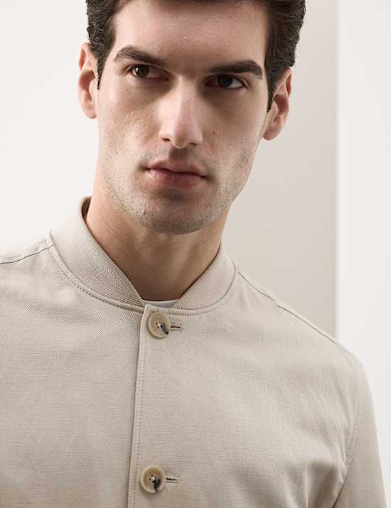 Cotton Blend Bomber