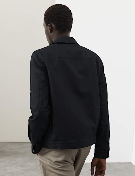 Veste Harrington en coton