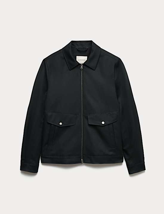 Veste Harrington en coton