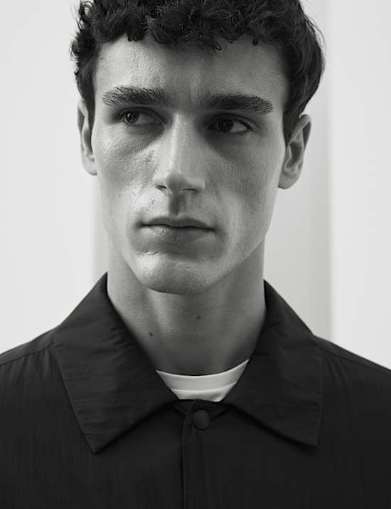 Gepolsterte Harrington-Jacke