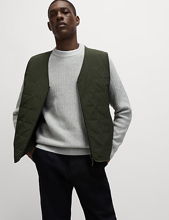 Padded Quilted Gilet