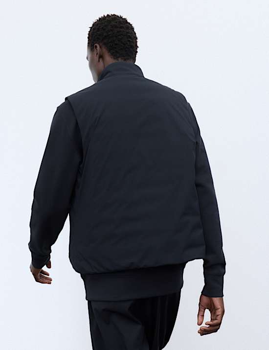Feather and Down Padded Gilet